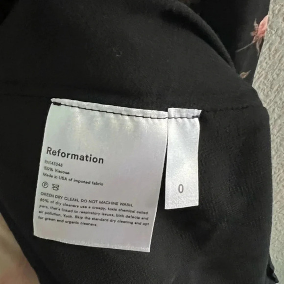 Reformation Evelyn Maxi Dress NWOT B112 - Picture 5 of 5